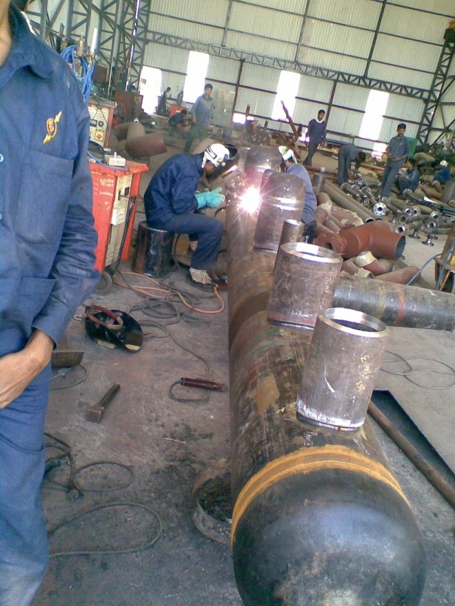 Steam Distribution Header – IBR / NIBR Materials: CS / ALLOY STEEL